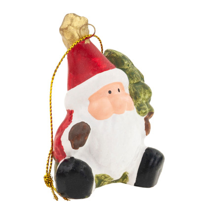 TG65964 KUGEL WEIHNACHTSKUGEL ANHÄNGER WEIHNACHTSMANN, SCHNEEMANN, ENGEL, RENTIER