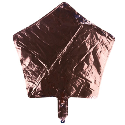 TG66234-3 FOLIENBALLON STERN ROSA GEBURTSTAG STERN FÜR HELIUM