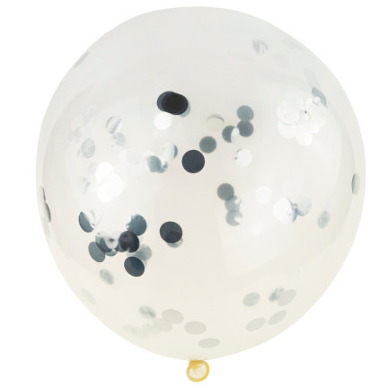 TG66238 GROSSE BALLONGIRLANDE LUFTBALLONS BLAU KONFETTI GEBURTSTAGSKIND SET