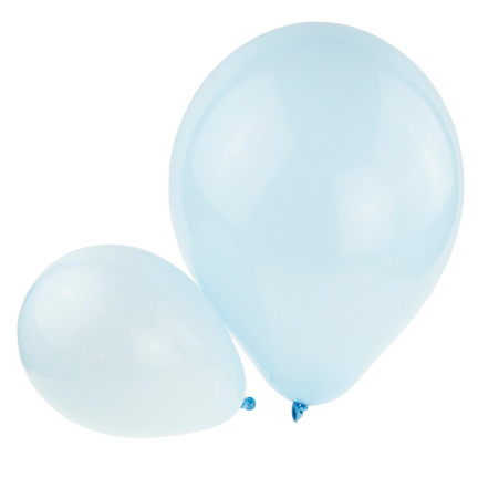 TG66238 GROSSE BALLONGIRLANDE LUFTBALLONS BLAU KONFETTI GEBURTSTAGSKIND SET