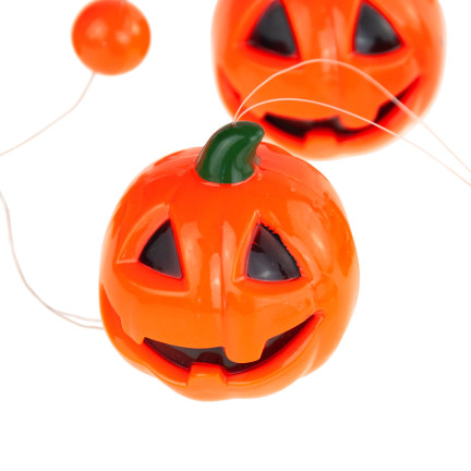 TG66285 HALLOWEEN GARLANDE LED KETTE KÜRBIS LEUCHTET 5PCS