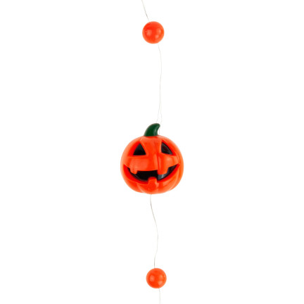 TG66285 HALLOWEEN GARLANDE LED KETTE KÜRBIS LEUCHTET 5PCS