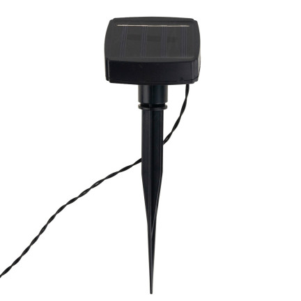 TG66774 SOLAR GARTEN LAMPE RATTAN LED LEUCHTEN 4PCS POL ANGETRIEBENES SOLARPANEL