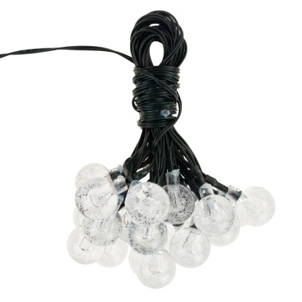 TG71398-1 SOLARLAMPE GARLANDE 20LED 5M GARTENLAMPE FÜR BALKON LICHTERKREIS