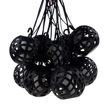 TG66782 SOLARLAMPE FACKEL LEUCHTET WARM GARTEN GIRLANDE LOFT TERRASSE BALKON