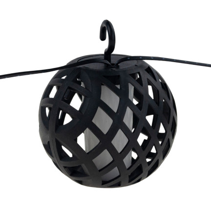 TG66782 SOLARLAMPE FACKEL LEUCHTET WARM GARTEN GIRLANDE LOFT TERRASSE BALKON