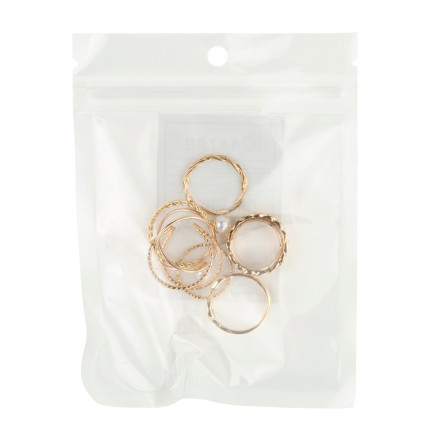 TG66796 GOLD RING SET BOHO RETRO