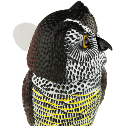 TG66895 EULE MAUS VOGEL ABSCHRECKUNG BEWEGLICHEN KOPF