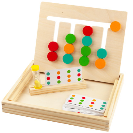 TG67008 Holz-Sortierspiel: Farben und Formen lernen – Zuordnung