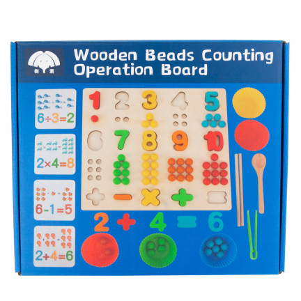 TG67012 MONTESSORI HOLZ PUZZLE MATHEMATISCHES LERNEN