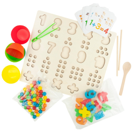 TG67012 MONTESSORI HOLZ PUZZLE MATHEMATISCHES LERNEN