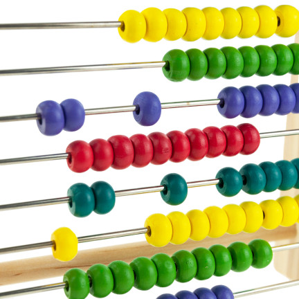 TG67013 Holzrechenbrett zum Erlernen des Rechnens für Kinder