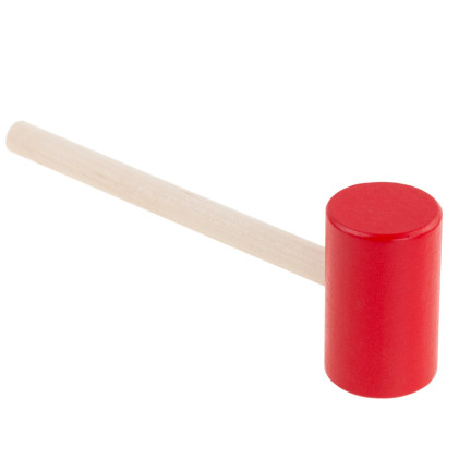 TG67016 Montessori-Steckspiel – Holzstecker + bunter Hammer