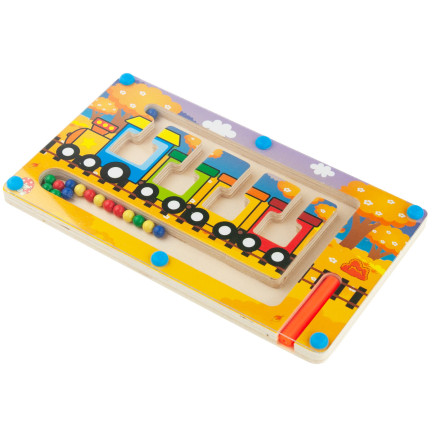 TG67022 – Montessori-Magnet-Labyrinthzug aus Holz
