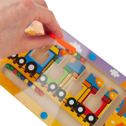 TG67022 – Montessori-Magnet-Labyrinthzug aus Holz