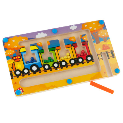 TG67022 – Montessori-Magnet-Labyrinthzug aus Holz