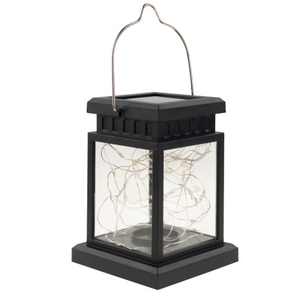 TG67267 SOLAR LED FLAMMER LAMPARNIA DRUCIKA OGROD LAMPION FÜR BALKON TERRASSE