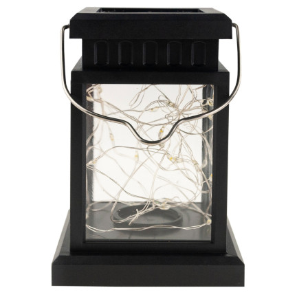 TG67267 SOLAR LED FLAMMER LAMPARNIA DRUCIKA OGROD LAMPION FÜR BALKON TERRASSE