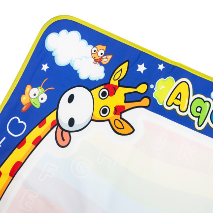 TG67278 Große Wassermalmatte zum Zeichnen und Malen mit Wasser – Mega-Set + Zubehör