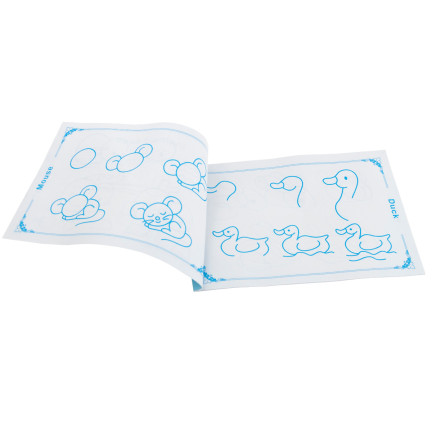 TG67278 Große Wassermalmatte zum Zeichnen und Malen mit Wasser – Mega-Set + Zubehör