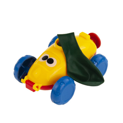 TG67285 Ballonwerfer-Set mit 2 aerodynamischen Spielzeugautos, Pumpe und Ballons