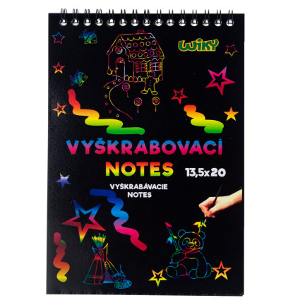 TG67286 Rubbelbild, Malbuch, Notizbuch, A5