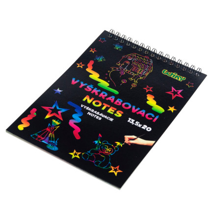 TG67286 Rubbelbild, Malbuch, Notizbuch, A5