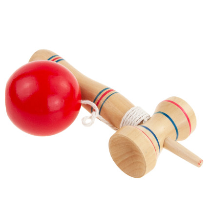 TG67313 KENDAMA HOLZ KLASSISCH JAPANISCH ARCADE BALL FANGEN SPIEL