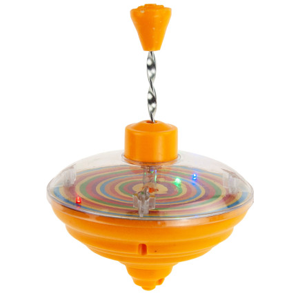 TG67317 Kreisel, bunter, leuchtender LED-Kreisel, klassischer Drehkreisel, als Geschenk