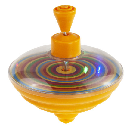 TG67317 Kreisel, bunter, leuchtender LED-Kreisel, klassischer Drehkreisel, als Geschenk