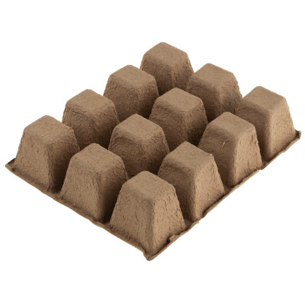 TG67326 TORF TÖPFE FÜR SÄMLINGE SÄMLINGE 6 SCHALEN 72PCS