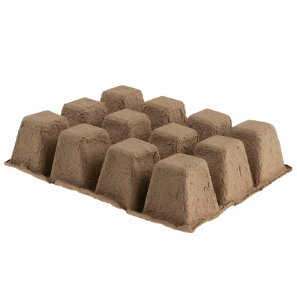 TG67326 TORF TÖPFE FÜR SÄMLINGE SÄMLINGE 6 SCHALEN 72PCS