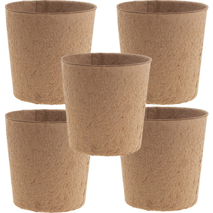 TG67327 TORF TÖPFE GROSS P10 SÄMLINGE 10CM 5PCS 0.5L