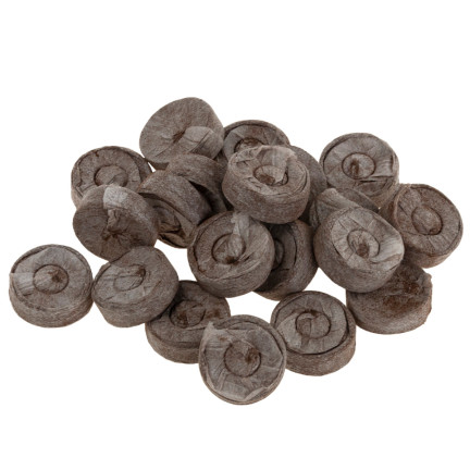 TG67344 Kokos-Erdnuss-Scheiben zum Klonen von Saatgut 20 Stück 3,5cm