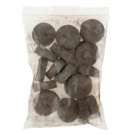 TG67344 Kokos-Erdnuss-Scheiben zum Klonen von Saatgut 20 Stück 3,5cm