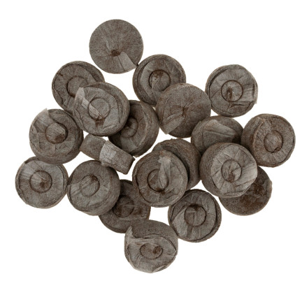 TG67344 Kokos-Erdnuss-Scheiben zum Klonen von Saatgut 20 Stück 3,5cm