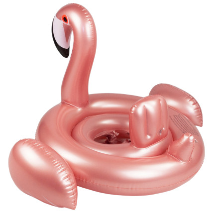 TG67349 AUFBLASBARES FLAMINGORAD MIT SITZ FÜR KINDER
