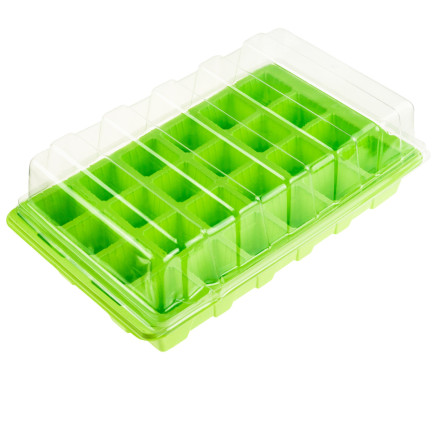TG67367 MINI GEWÄCHSHAUS GERMINATOR SETZLING PROPAGATOR 24 FÄCHER