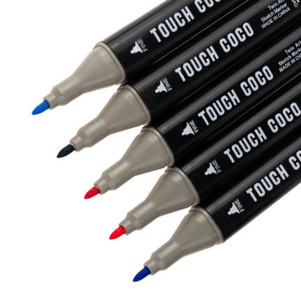 TG67374 ALKOHOL MARKER 80 STÜCK MARKER DOPPELSEITIGE MARKER
