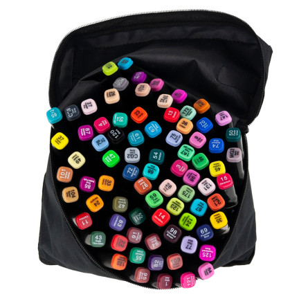 TG67374 ALKOHOL MARKER 80 STÜCK MARKER DOPPELSEITIGE MARKER