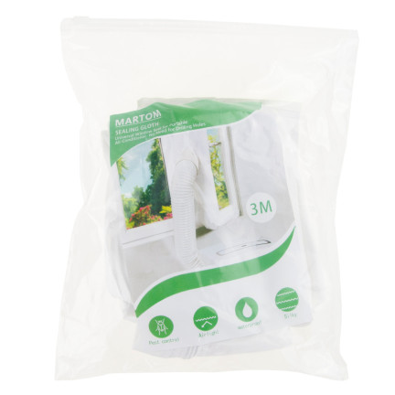 TG67384 FENSTERDICHTUNG FÜR KLIMAANLAGE 300CM WEISS