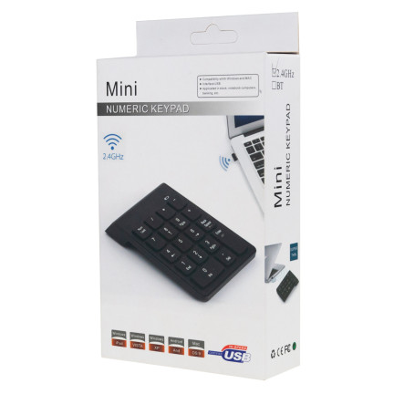 TG67391 DRAHTLOSES NUMERISCHES KEYPAD USB LAPTOP PC