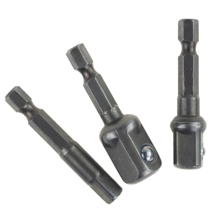 TG67392 SCHRAUBENDREHER-ADAPTER STECKSCHLÜSSEL 1/4 3/8 1/2