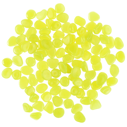 TG67713-4 Leuchtkiesel, fluoreszierende Steine, 100 Stück dekorativ