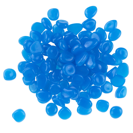 TG67713-5 Leuchtkieselsteine, fluoreszierende Steine, 100 Stück dekorativ