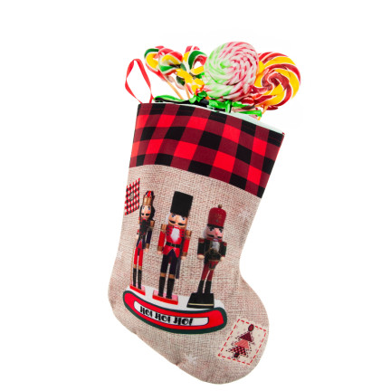 TG69385 SOCKE GESCHENK SACK ST. MICHAEL SACK ANHÄNGER