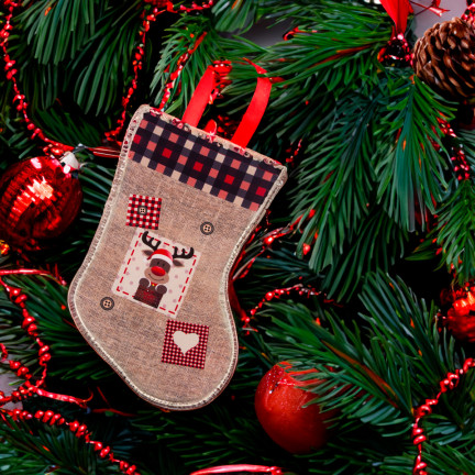TG69385 SOCKE GESCHENK SACK ST. MICHAEL SACK ANHÄNGER