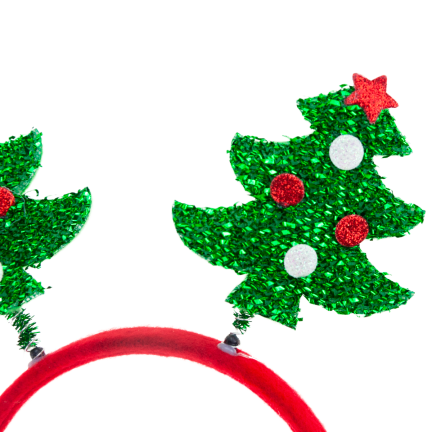 TG69590 CHRISTMAS HOLY HANDSHIRT Weihnachtsbaum Stirnband Lustig für Weihnachten Weihnachtsmann
