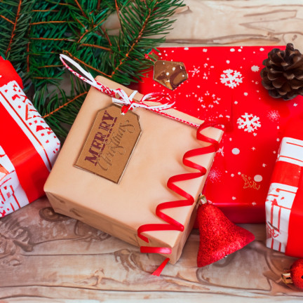 TG69623 WEIHNACHTEN GESCHENKANHÄNGER TAGS 12PCS/PAAR GESCHENK