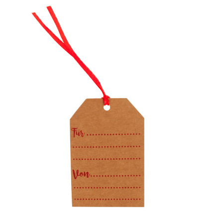 TG69623 WEIHNACHTEN GESCHENKANHÄNGER TAGS 12PCS/PAAR GESCHENK